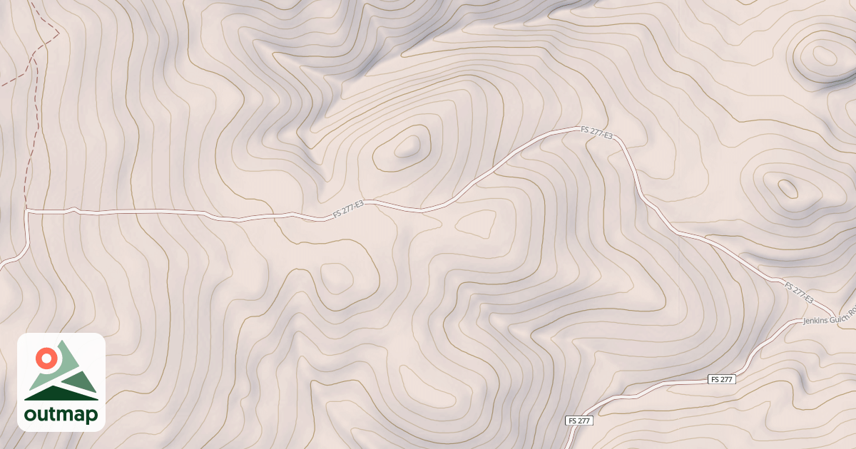 Map of JENKINS RIDGE