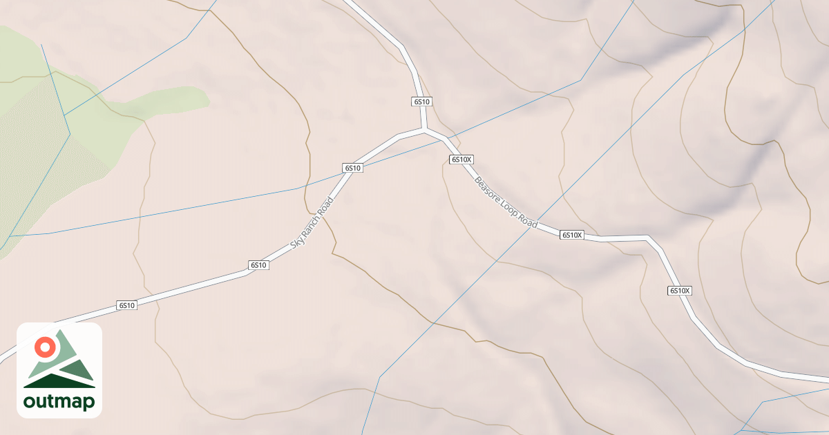 Map of BEASORE LOOP T7