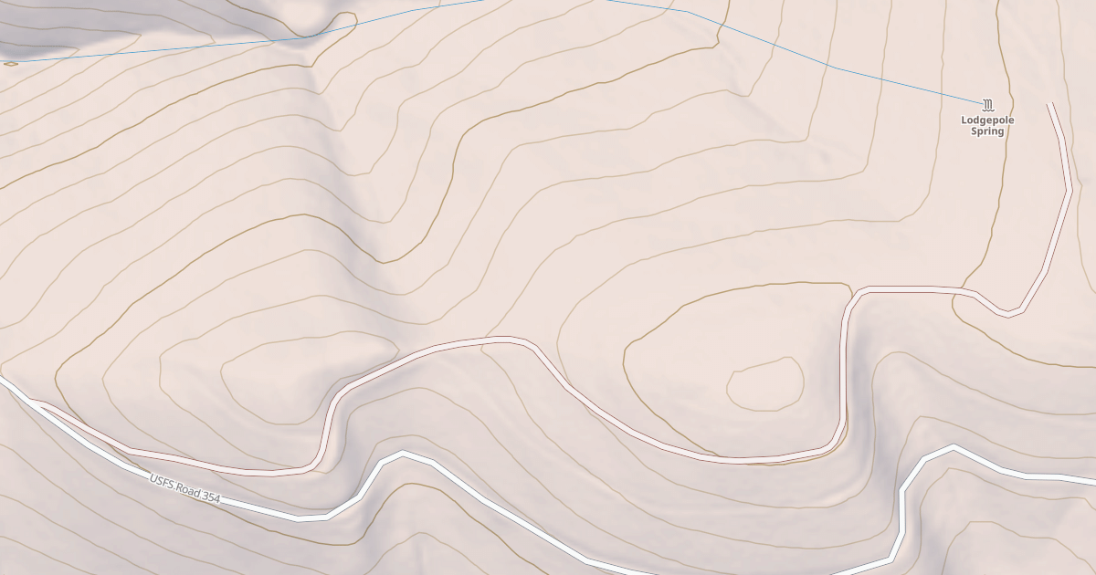 Map preview of USFS National Forest System Roads {AE12F672-4692-4E85-9989-630401831654}