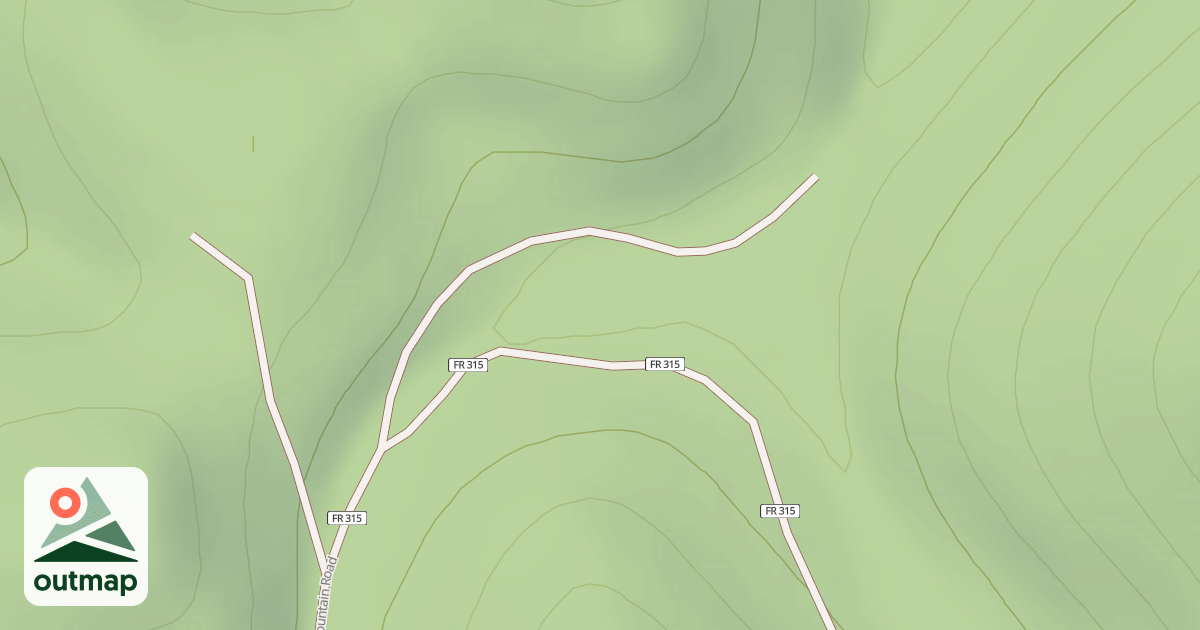 Map of 315.E