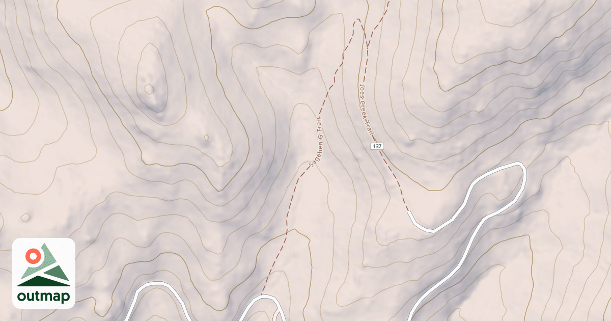 Map of SAGEHEN G
