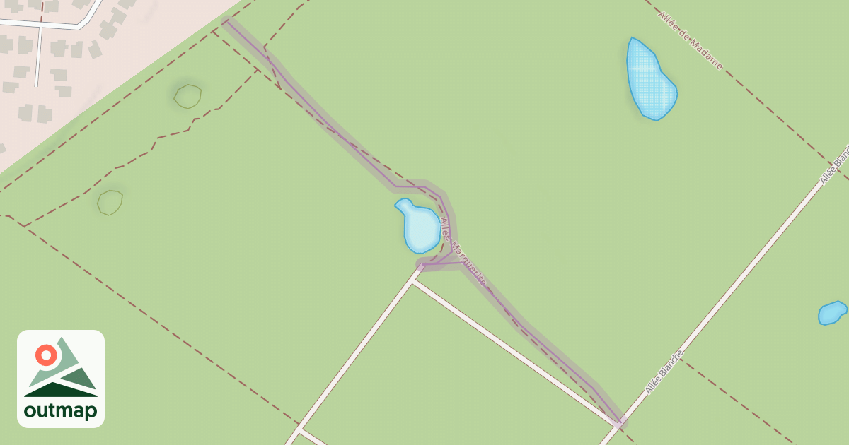 Map of Allée Marguerite