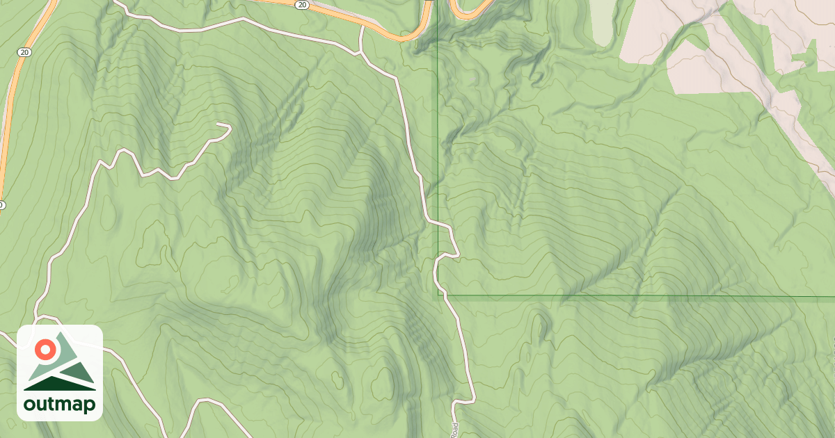 Map of USFS Motor Vehicle Use Map Roads {5E9C5129-3502-4DFF-AA5E-C79FB6D665DF}