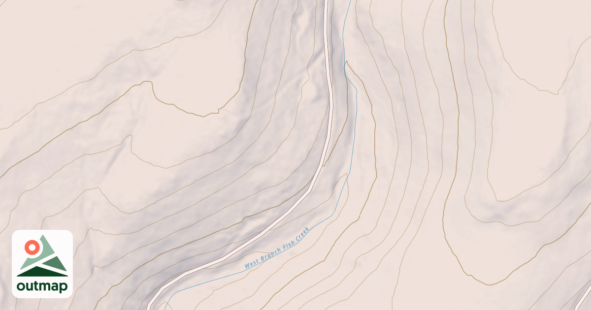 Map of EAST FISH CR DRAIN