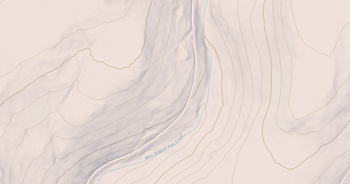 Map preview of EAST FISH CR DRAIN