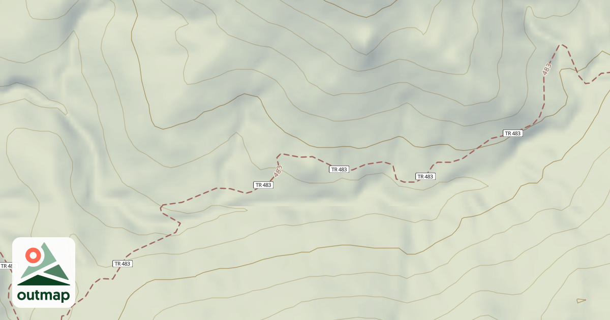 Map of COYOTE ROCK
