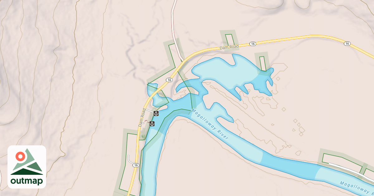 Map of Long Pond Trail