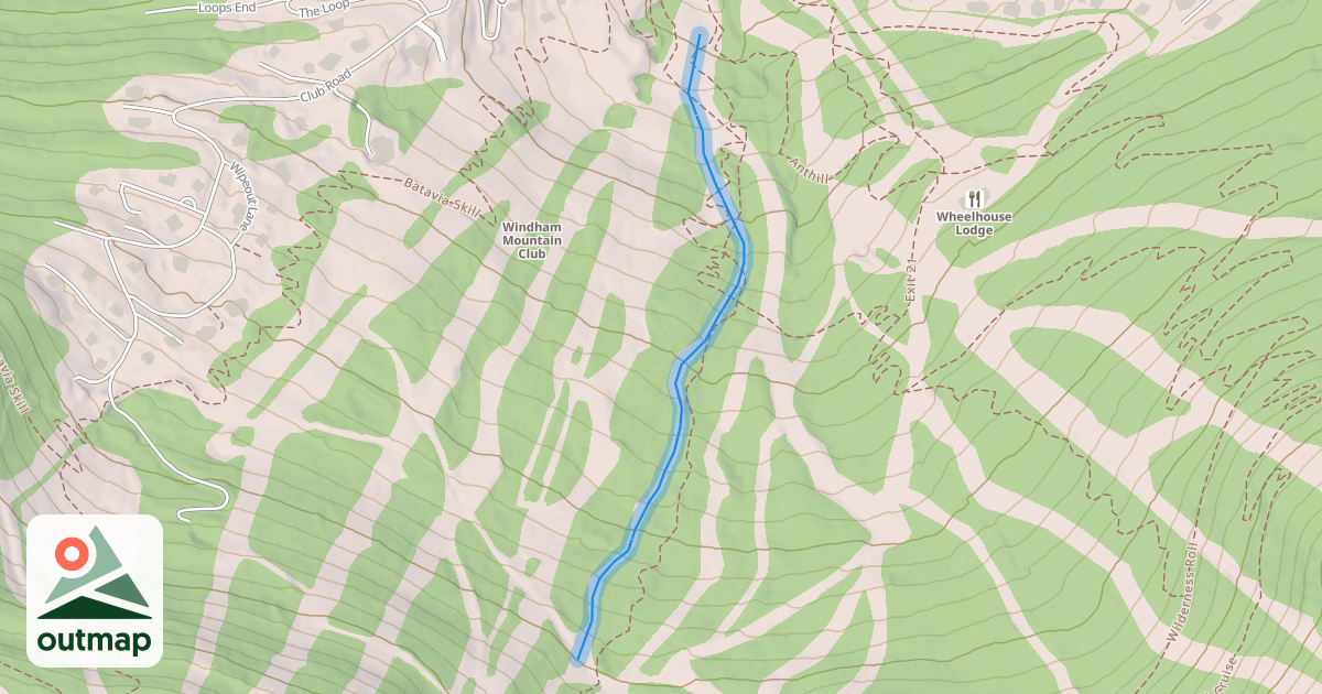 Map of Lower Wiseacres