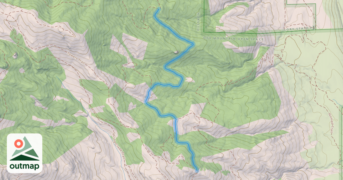 Map of Loggers Trail