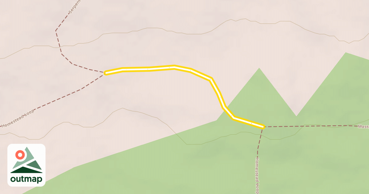 Map of Homestead Loop