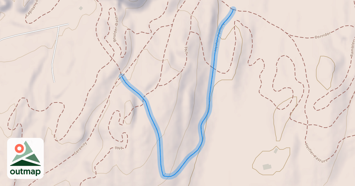 Map of Heifier Pasture