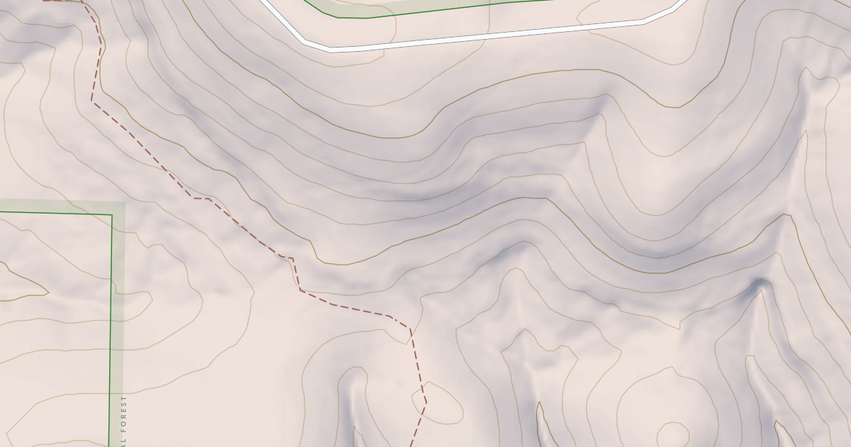 Map preview of USFS Motor Vehicle Use Map Roads {99B903D7-2F8F-47BF-B16B-8D96DD283B33}
