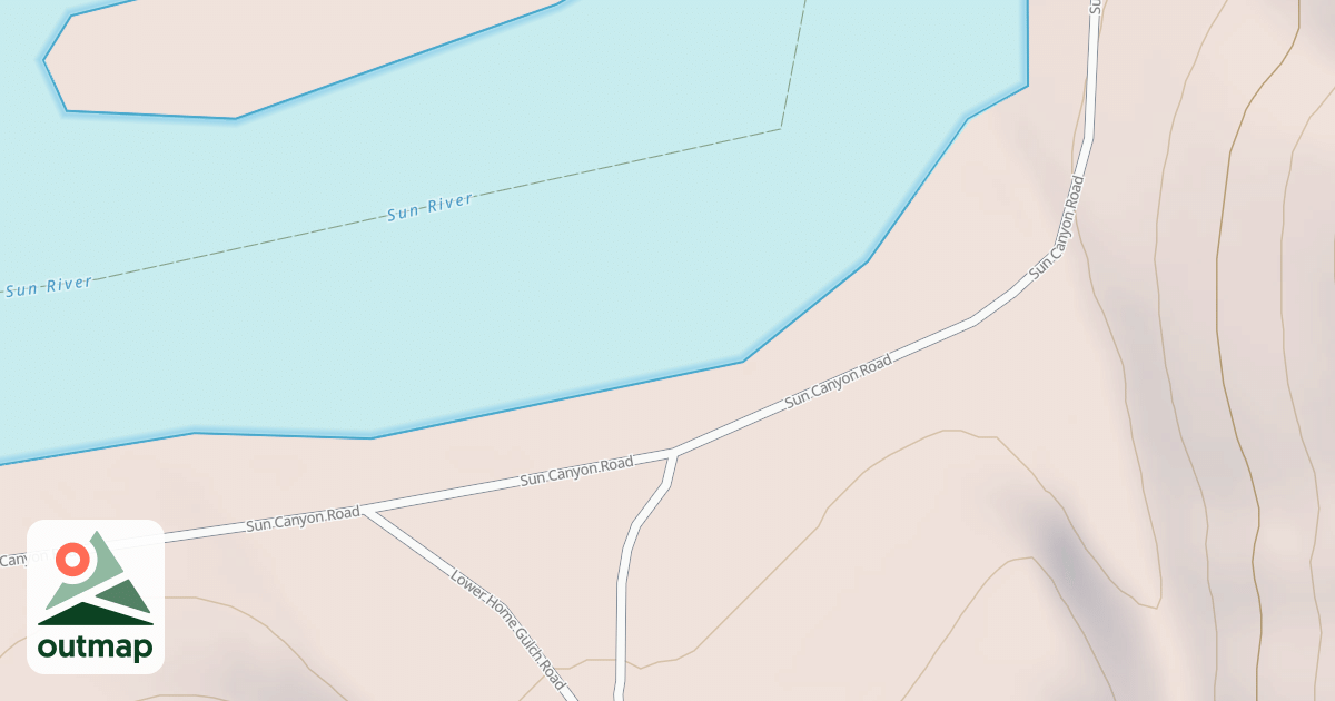 Map of DIVERSION LAKE DISPERSED