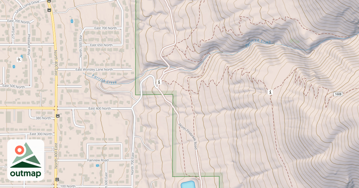 Map of NORTH FIREBREAK