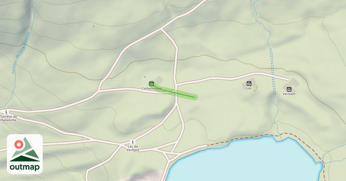 Map of Arolle