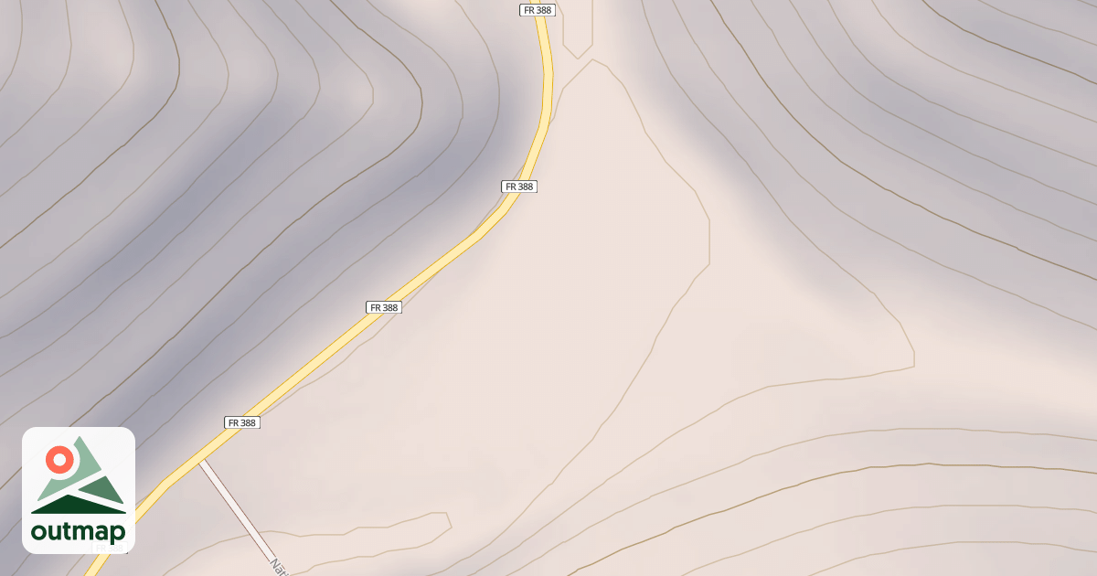 Map of BERGE CREEK CAMPGROUND