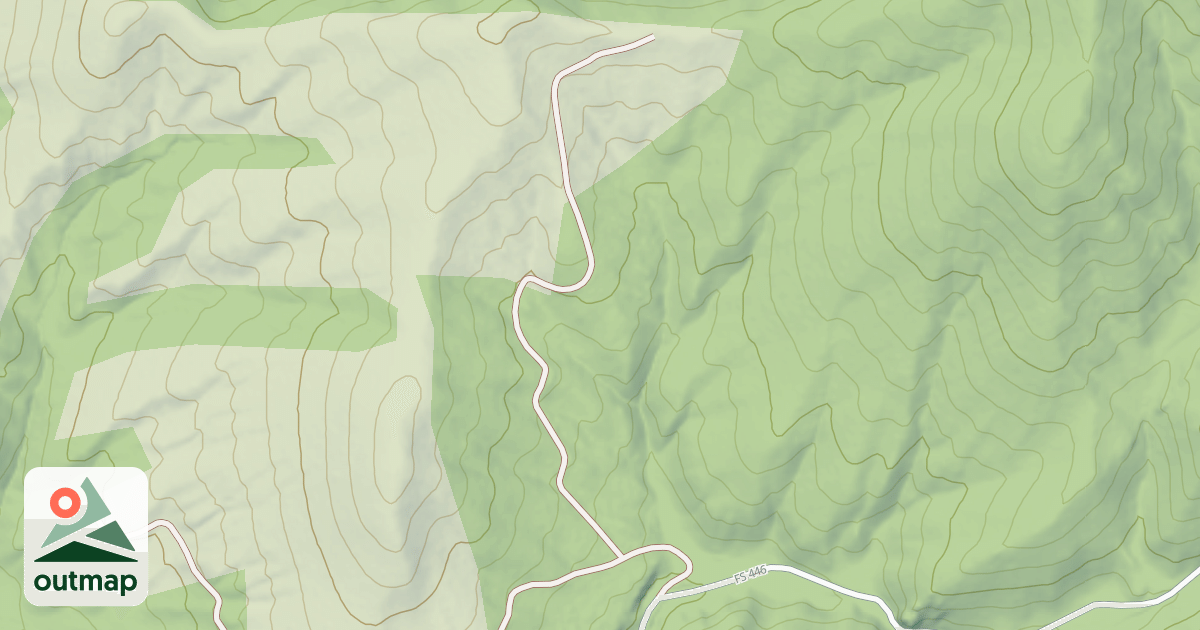 Map of (FDR) WHITSELL CREEK
