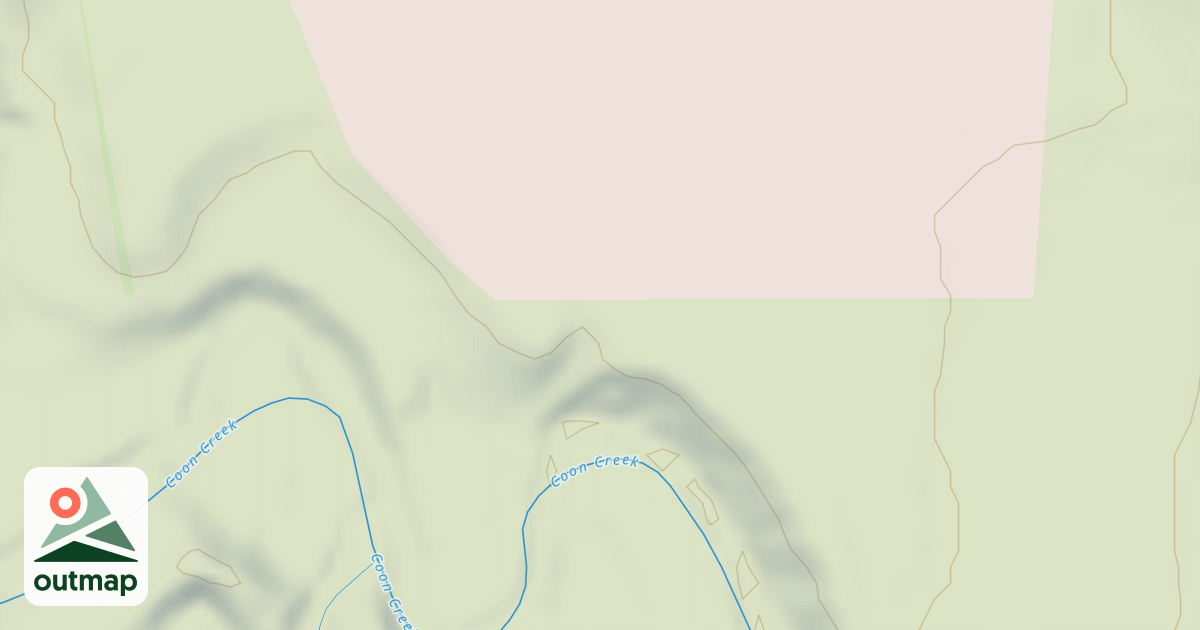 Map of Shady Oaks Native Prairie Adventure Trails