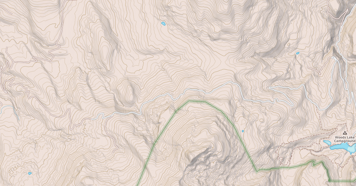 Map preview of FALL CREEK