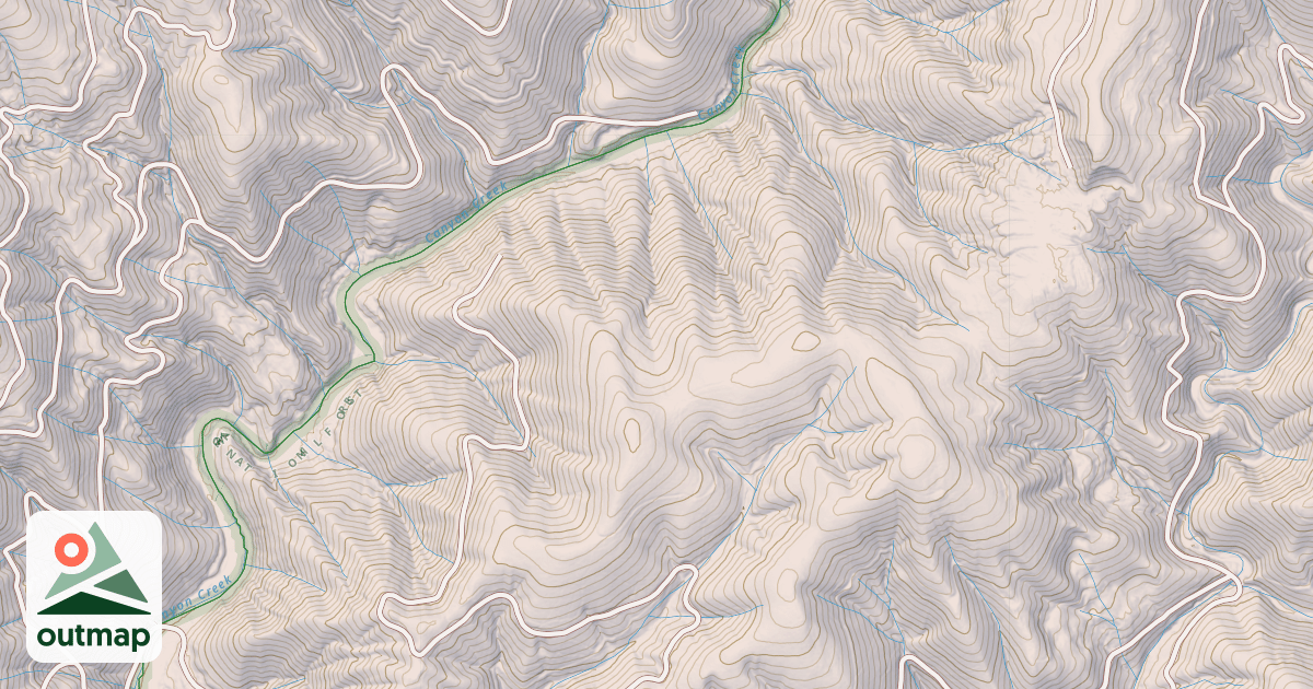 Map of CANYON