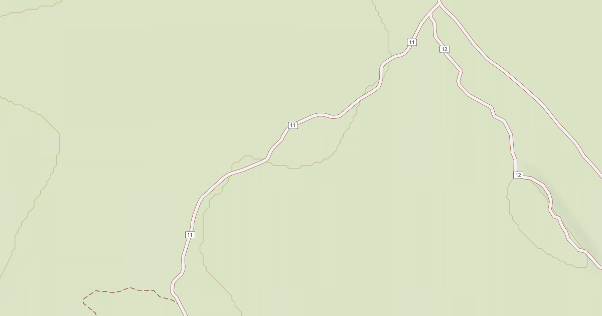Map preview of Cline Buttes Tr 11