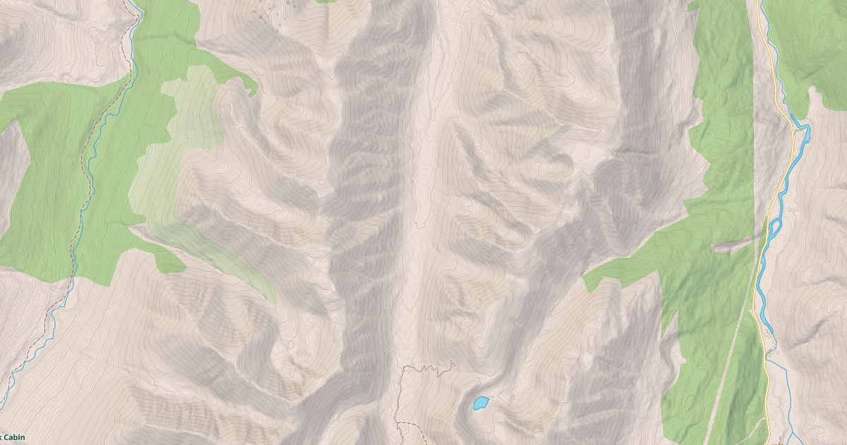 Map preview of PALMER CREEK RD