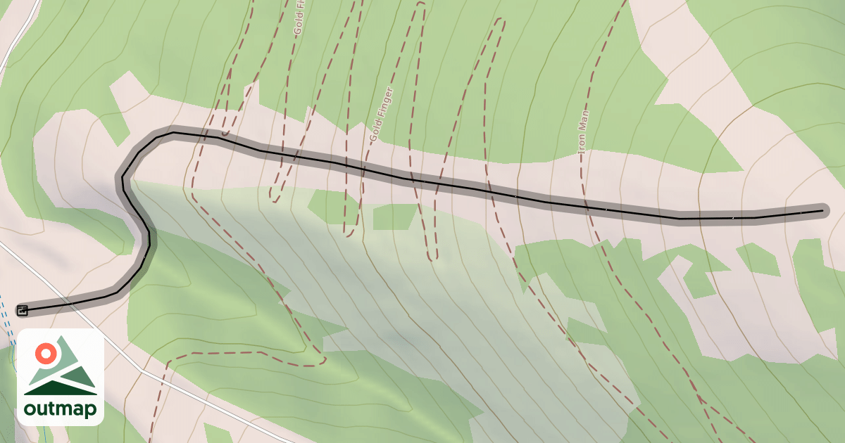 Map of Gold Finger