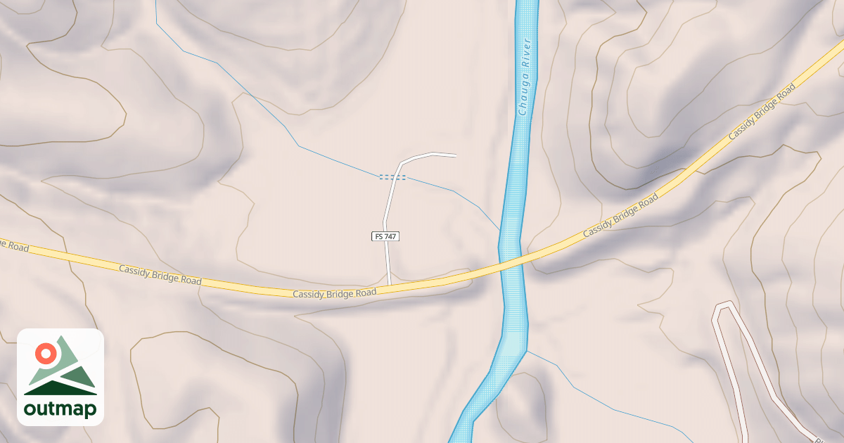 Map of CASSIDY BR PK LOT