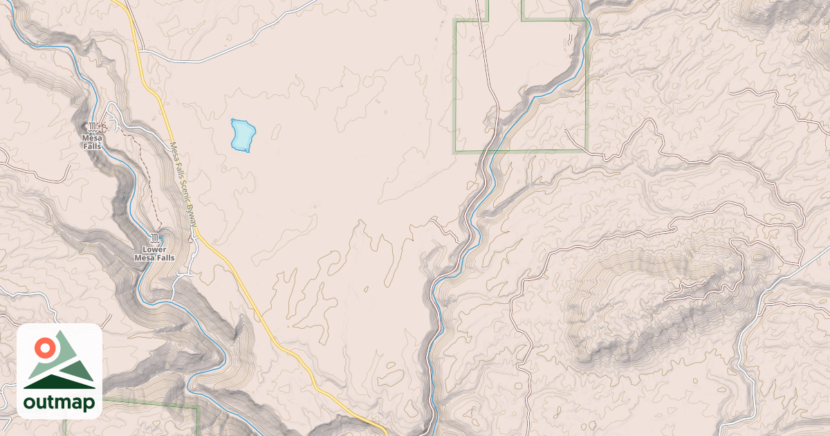 Map of WOOD ROAD 1