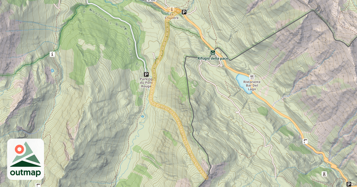Map of Le Rouet — Le Pontet