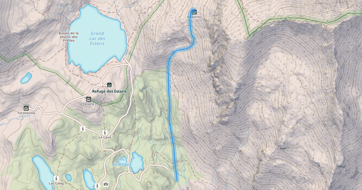 Map preview of Les Jalabres