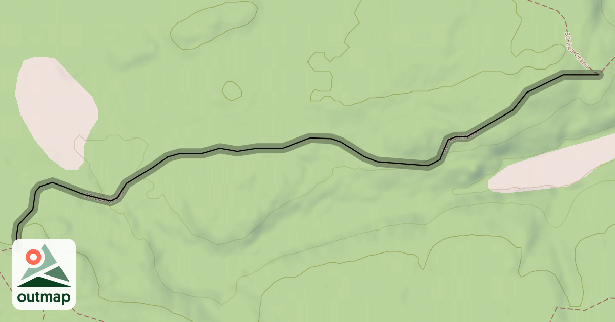 Map of 30 Les Crans