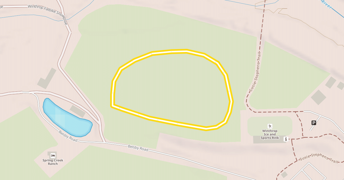 Map preview of Spring Creek Ranch & Loop