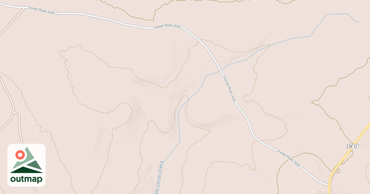 Map of USFS National Forest System Roads {D7410311-C0AF-4E77-AF31-D943EA226F8E}