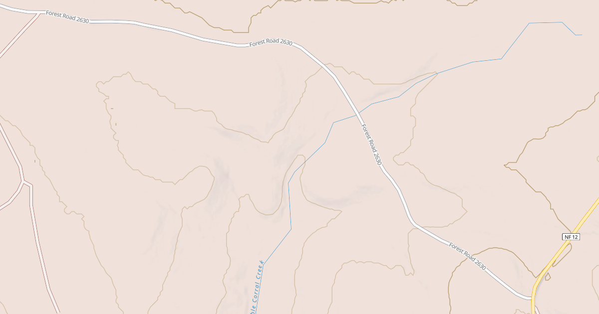 Map preview of USFS National Forest System Roads {D7410311-C0AF-4E77-AF31-D943EA226F8E}