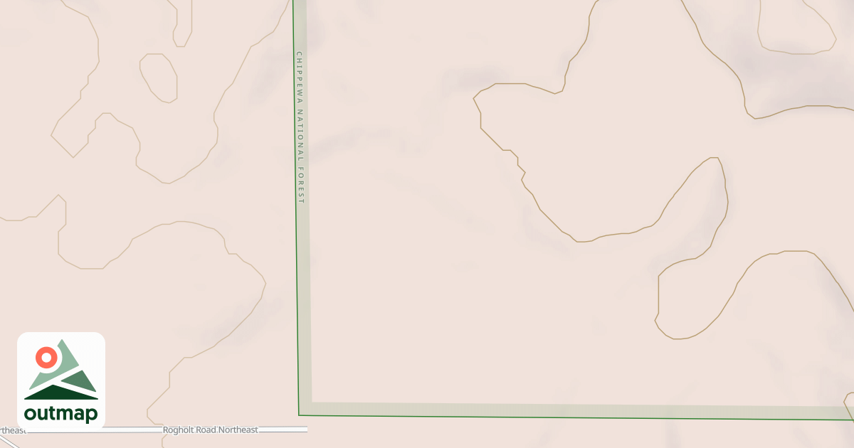 Map of ROGHOLT ROAD SPUR AA
