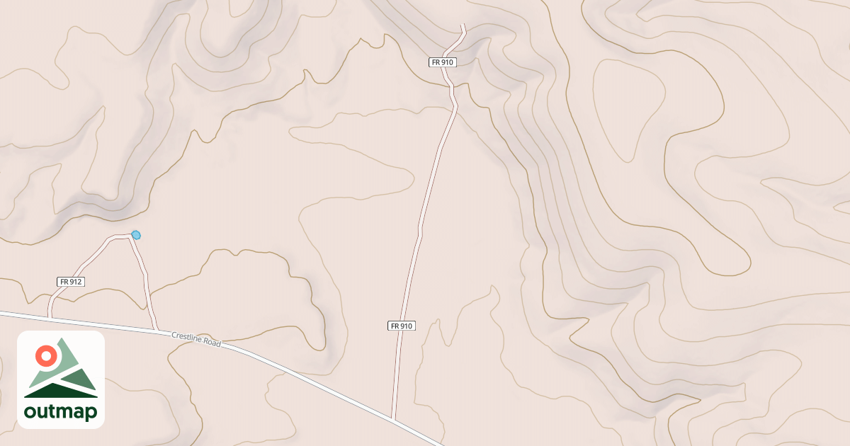 Map of USFS National Forest System Roads {01B21743-A1D6-4E26-BC34-7E0E6657EA4F}