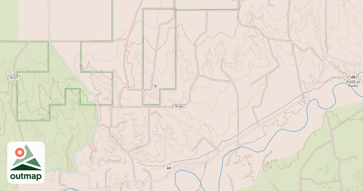 Map of LINDSEY DAM