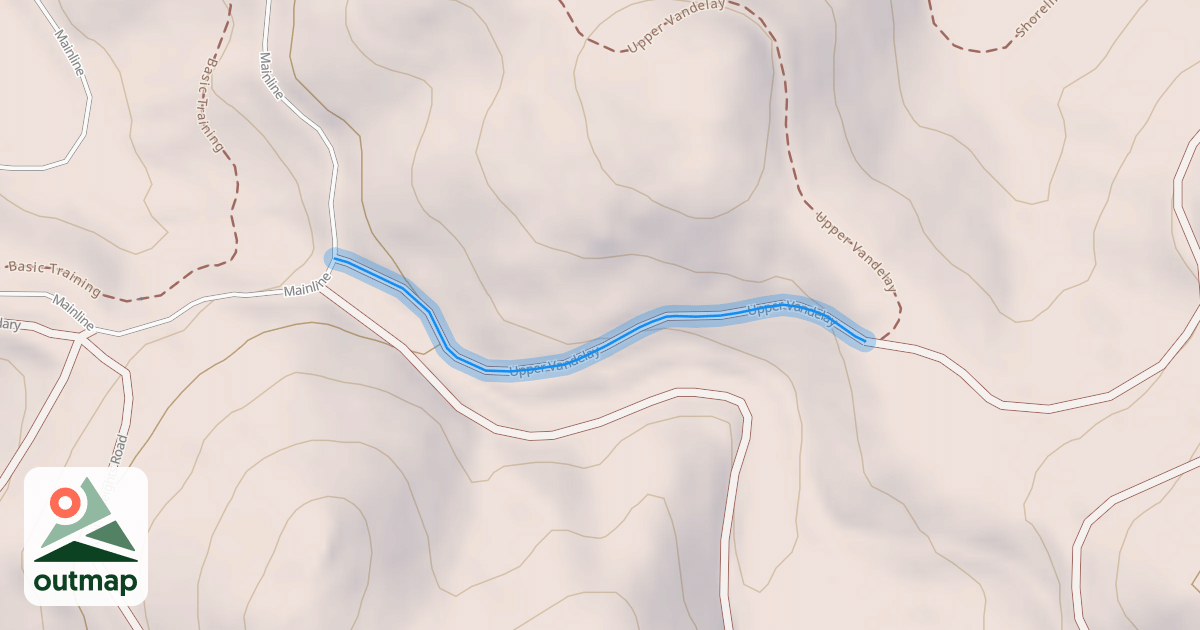 Map of Upper Vandelay
