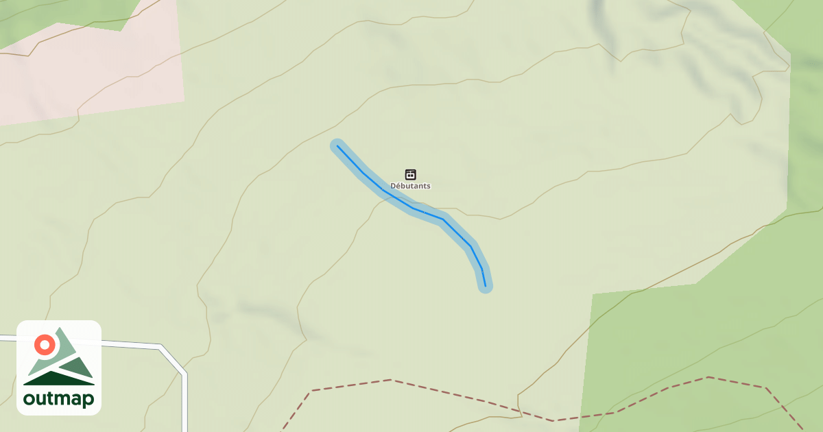 Map of Les Fayards B