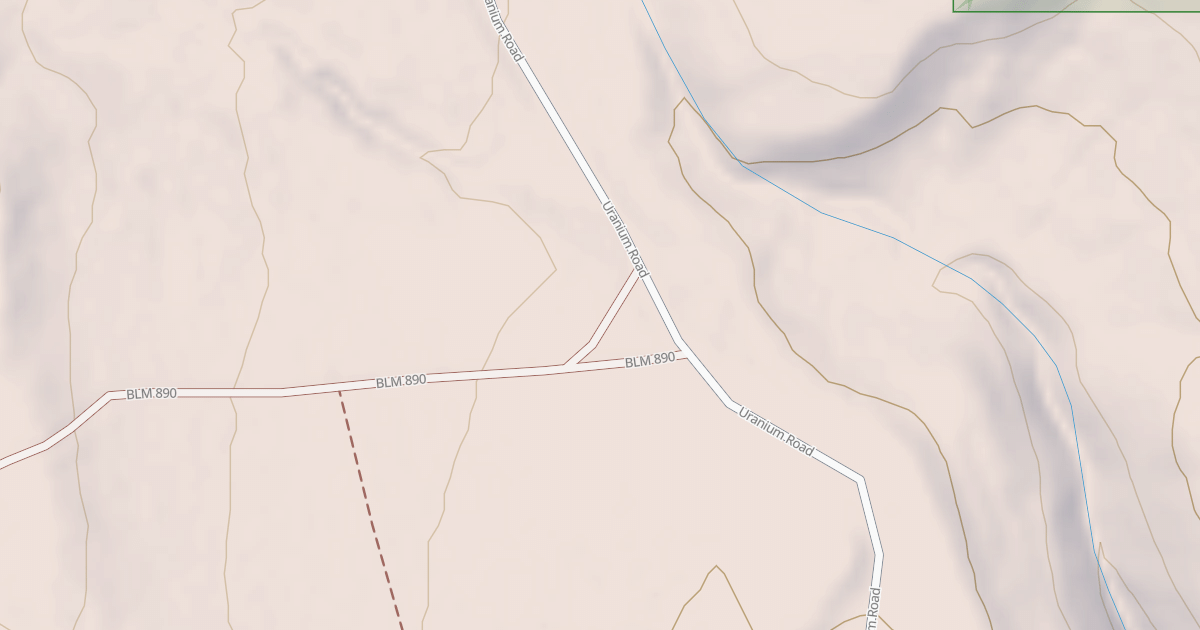 Map preview of BLM National GTLF Public Motorized Roads 9dead818-b039-4bce-a39e-ea9fc31f867d