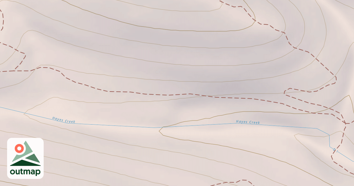 Map of Blue Mtn Mc (Trhd To Atv)