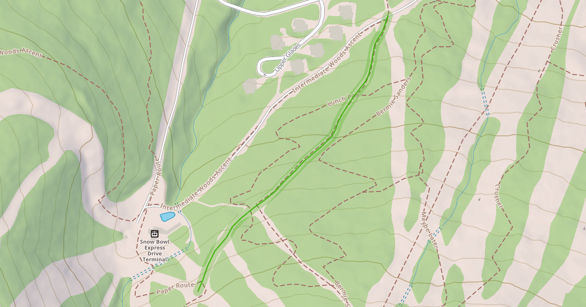 Map preview of Flukey's Run