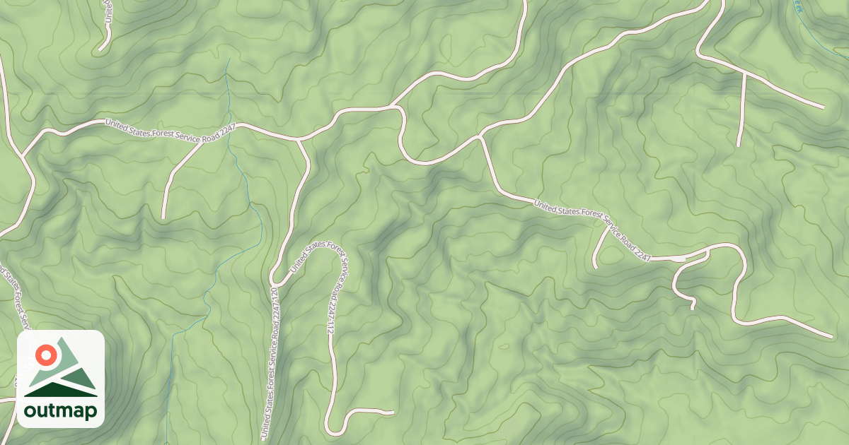 Map of CRAZY CORNER