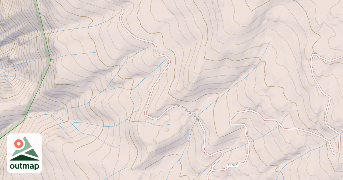 Map of EAST FLORIDA C