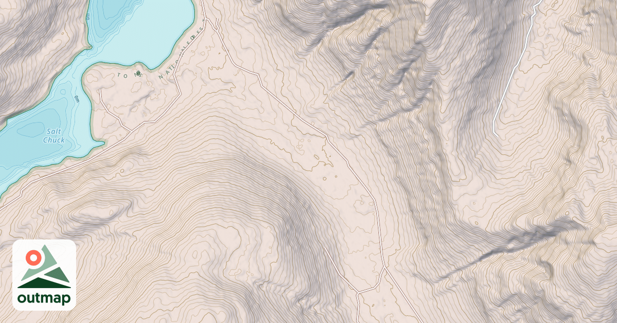 Map of 15 MILE