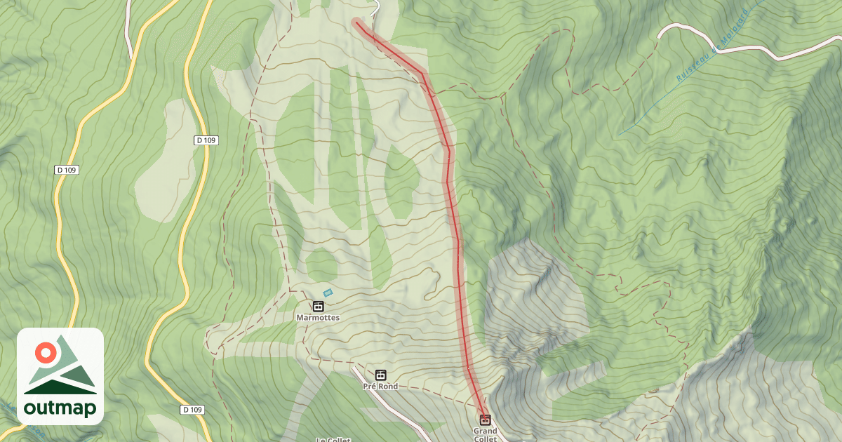 Map of Combe