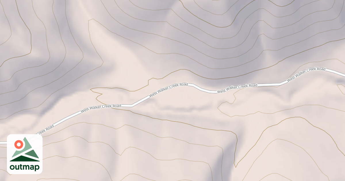 Map of WALKER CREEK