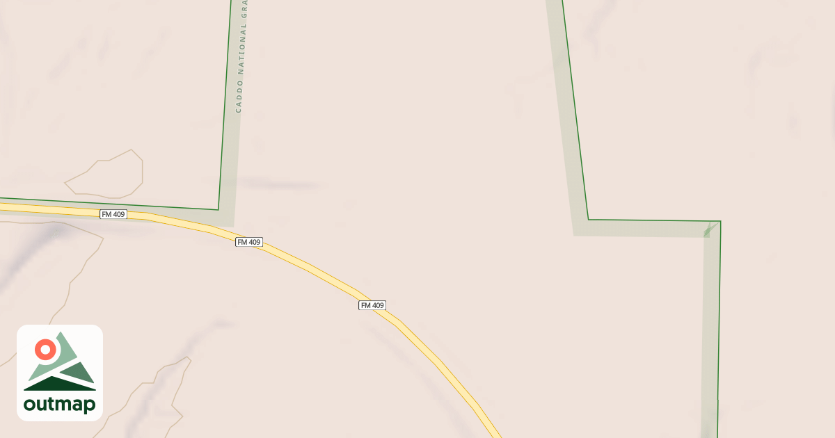 Map of CADDO UNIT 26 HUNTER CAMP
