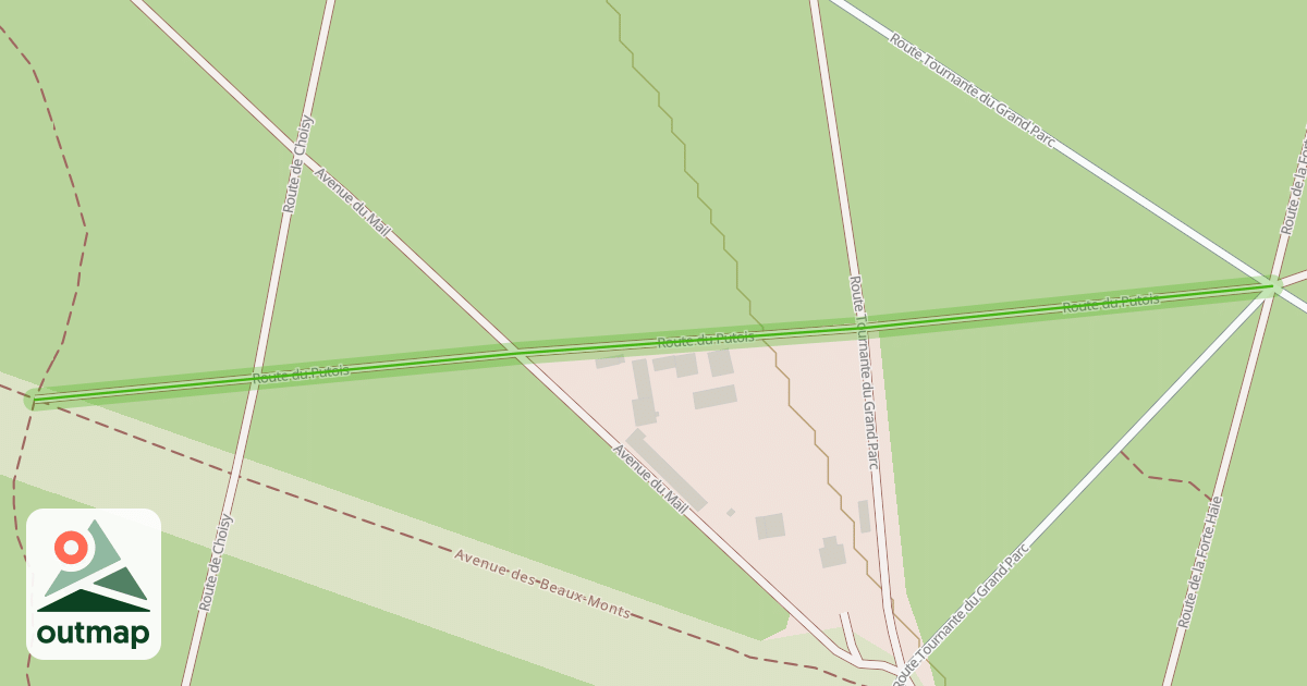 Map of Route du Putois